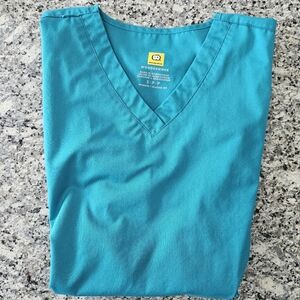 WonderWink Teal Scrub Top